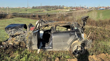 Genç yaşta gelen trajik son...  Araç kontrolden çıktı, sürücü hayattan koptu!