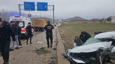 Şırnak-Cizre yolunda ölümle burun buruna... Kontrolden çıktı, şarampole savruldu!