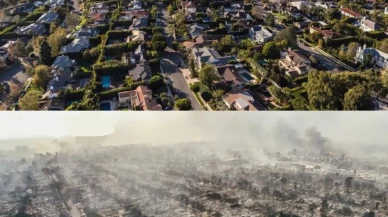 Kaliforniya alevlere gömüldü