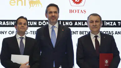 BOTAŞ enerji şirketleri ENI ve SEFE ile iki uzun dönemli LNG anlaşması imzaladı