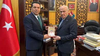 Özer’den Bahçeli’ye sürpriz ziyaret: 'Bu fırsat heba edilmemeli'