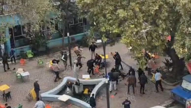 Taş, sopa ve silah... Kavga değil adeta meydan muharebesi