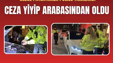Egzoz patlatırken polise yakalandı, 19 bin 710 lira ceza yiyip arabasından oldu