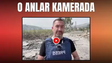 Lübnan’da gazetecilere saldırı, görüntüler gündem oldu