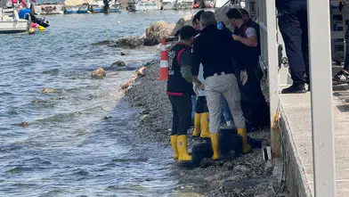 Fethiye sahilinde şok görüntü! Kıyıya vurmuş halde bulundu