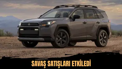Toyota küresel satışları mart ayında yüzde 7,3 oranında geriledi