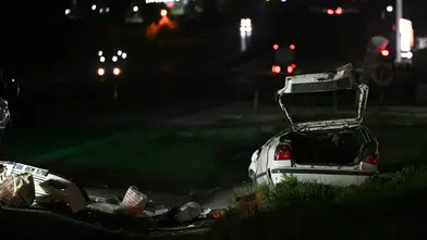 Yoldan çıktı, metrelerce savruldu! Ankara'da korkunç kaza