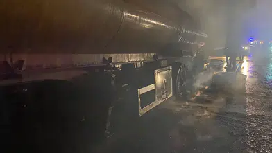 TAG Otoyolu’nda dehşet! Akaryakıt yüklü tanker alev topuna döndü