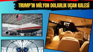 Donald Trump yeni Air Force One uçağı ile ilk yurt dışı seferini Ankara'ya yaptı