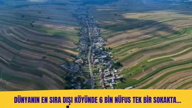 Polonya'nın Suloszowa köyü 9 kilometrelik tek sokakta 6 bin kişiyi ağırlıyor