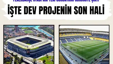 Fenerbahçe Şükrü Saracoğlu Stadı'nın yeni projesi duyuruldu