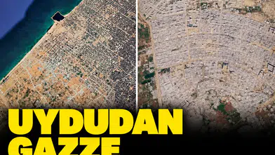 Uydu görüntüleri ortaya çıktı: Refah'ta ayakta kalan tek bir bina bile yok