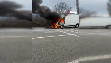 Seyir halindeydi, adeta ateş püskürttü... Tokat'taki alevli gösteri kameralara yansıdı!