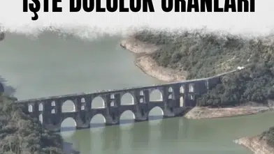 İstanbul'da yağışlar barajları coşturdu: Ortalama doluluk yüzde 52,43'e yükseldi