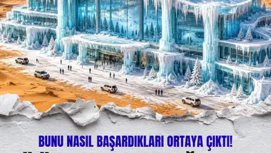 Çölün ortasındaki kayak merkezi Ski Dubai'nin iklimlendirme teknolojisi ortaya çıktı