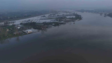 Edirne’de turuncu alarm! Meriç Nehri’nde su debisi düşmeye başladı