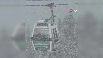 Bursa’da Nisan sürprizi: Uludağ’da kar yağışı etkili oldu