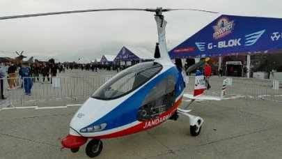 Jandarma envanterine yeni katılan 'Cayrokopter' ilk kez TEKNOFEST'te sergilendi 