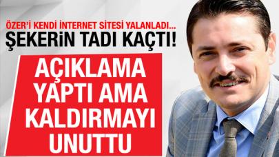 Şekerin tadı kaçtı!