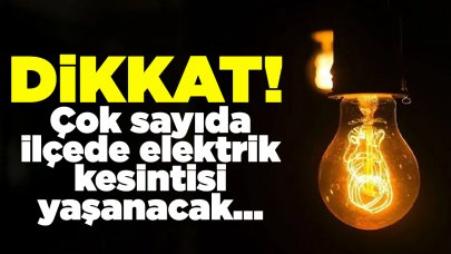 6 Mayıs 2023 Cumartesi elektrik kesintisi listesi
