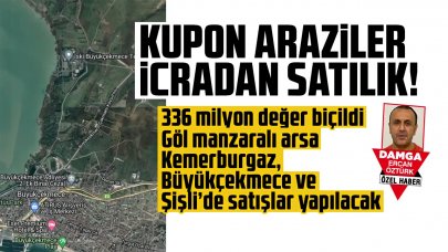Kupon araziler  icradan satılık!