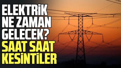 15 Ocak 2024 İstanbul Elektrik Kesintisi, megakentte saatler süren kesintiler olacak!