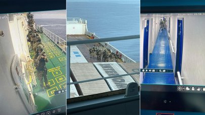 Türk gemisinde çok sayıda kaçak göçmen ihbarı: Müdahale edildi