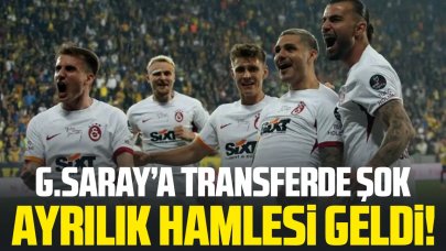 Galatasaray'a transferde büyük şok! Ayrılmak için hamlesini yaptı