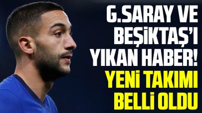 Galatasaray ve Beşiktaş'ı yıkan haber! Yeni takımı belli oldu