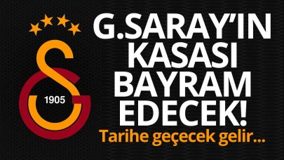 Galatasaray'ın kasasını bayram ettirecek para Türk futbol tarihine geçecek!