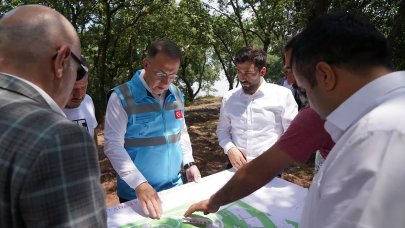 Gürpınar Kent Ormanı için çalışmalar başladı