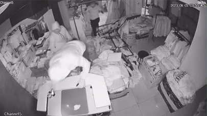 Hırsızlık sırasında yakayı böyle ele verdi: 67 suç kaydı çıktı