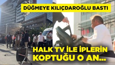 İşte Halk TV ile CHP arasındaki iplerin koptuğu o görüntü!