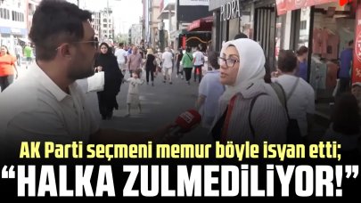 AK Partili kadın memurdan isyan: Halka zulmediliyor