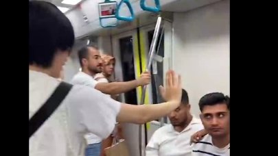 Metroya bindi, tanımadığı herkesle selamlaştı! Tiktok fenomeninin ilginç anları…