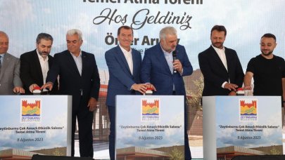 Zeytinburnu Çok Amaçlı Etkinlik Salonu’nun temeli atıldı