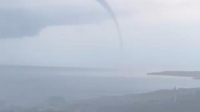 İstanbul'da korkutan hortum