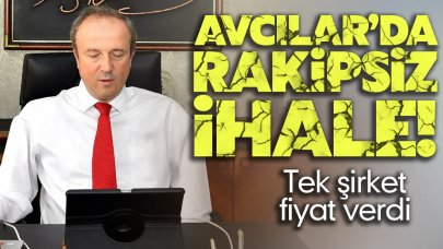 Avcılar'da rekabetsiz ihale!