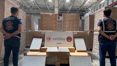 19,1 milyon kaçak sigara filtresi ele geçirildi