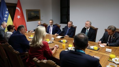 Cumhurbaşkanı Erdoğan, Bosna Hersek heyetini kabul etti
