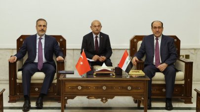 Bakan Fidan’dan Irak’ta resmi temaslar