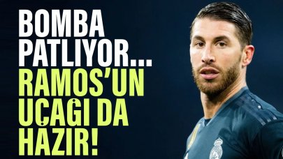 Galatasaray'da transfer bombası patlıyor! Sergio Ramos'un uçağı hazır