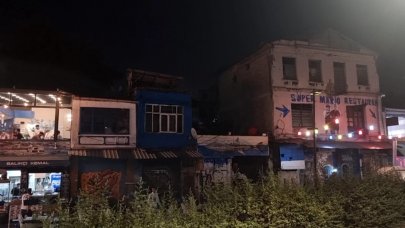 Tarihi handa yangın paniği: Çok sayıda ekip sevk edildi