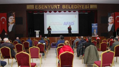 Belediyeden vatandaşlara afet bilinci eğitimi