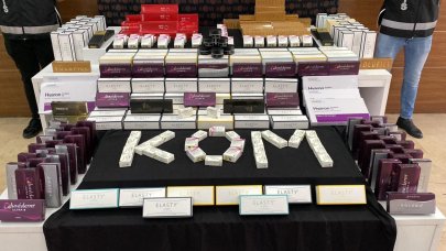 Kaçak botoks ilaçlarıyla işlem yapan güzellik merkezine baskın