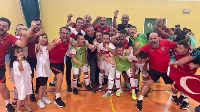 Down Sendromlu Milli Takımı Avrupa şampiyonu