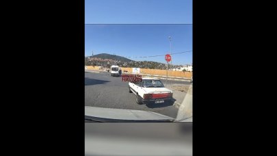 Pendik'teki ilginç kaza kameralara yansıdı!