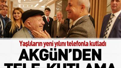 Akgün'den tele kutlama