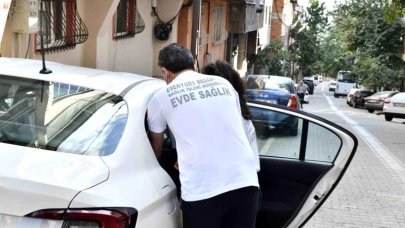 Evde sağlık hizmetleri aralıksız devam ediyor