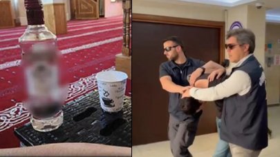 Camide içki şişeli fotoğraf paylaşan genç için hapis talebi